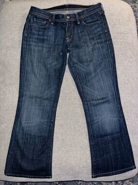 Citizens of Humanity Classic Dark Wash Women's Bootcut Jeans - Blue